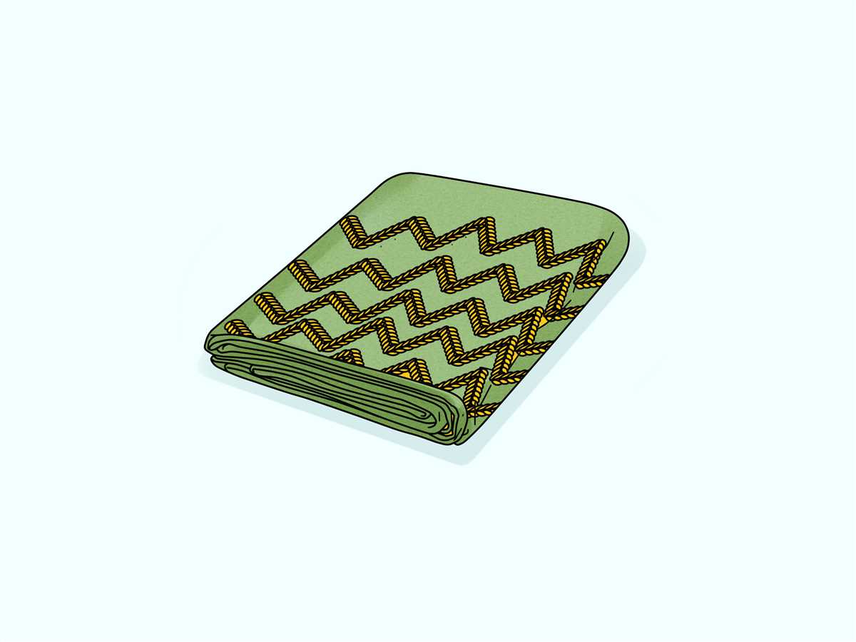 How to knit a zig zag pattern