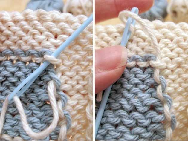 How to make a knitting pattern from a picture