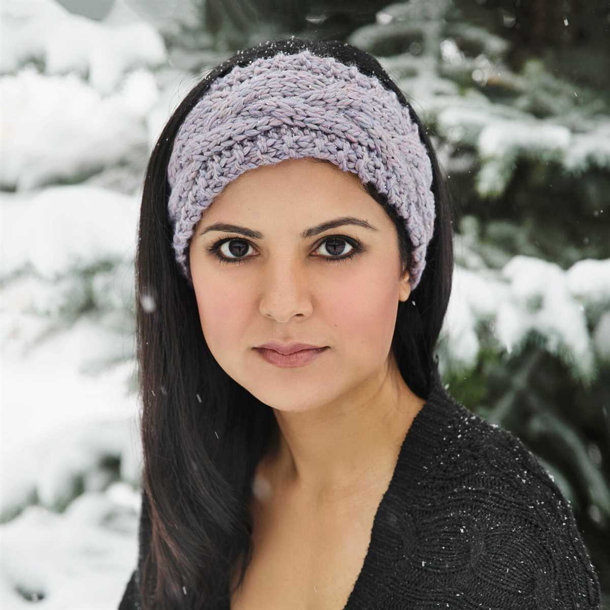 Chunky knit headband pattern