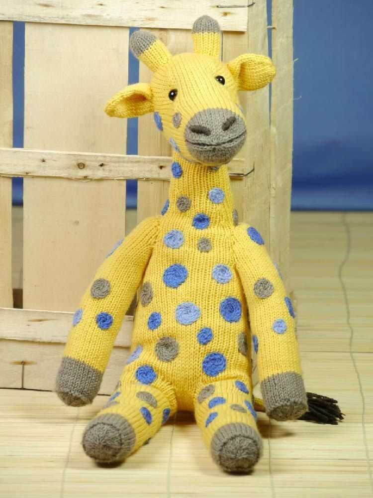 Easy giraffe knitting pattern