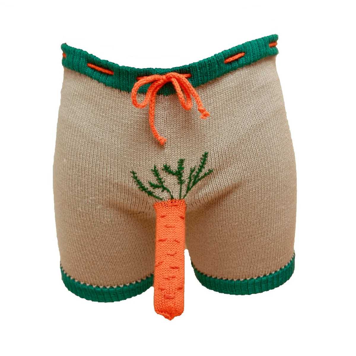 Knitted mens shorts pattern