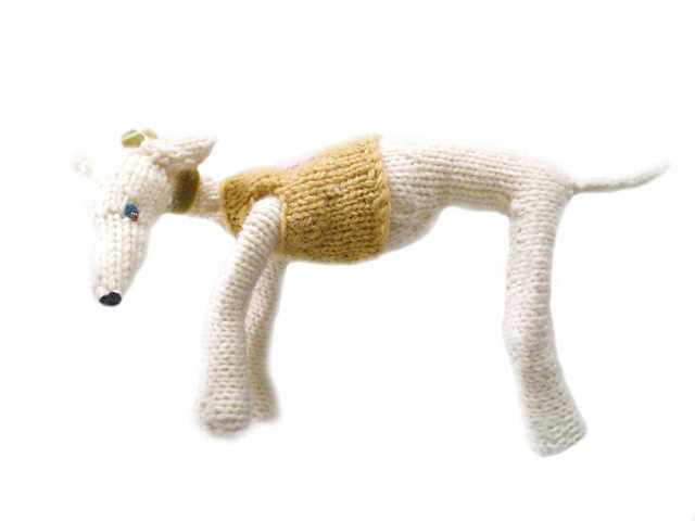 Dog sweater loom knitting pattern