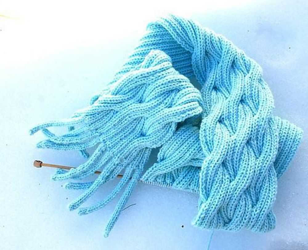 Knit and crochet now scarf patterns