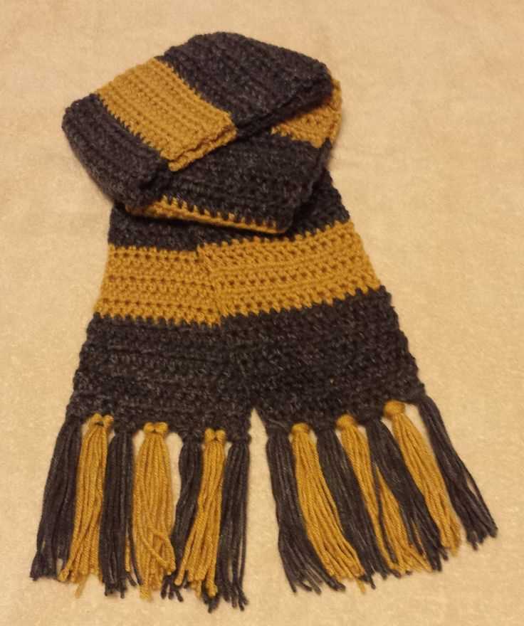 Newt scamander scarf knitting pattern