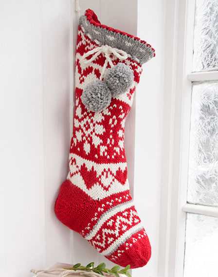 Free knitting patterns christmas stockings