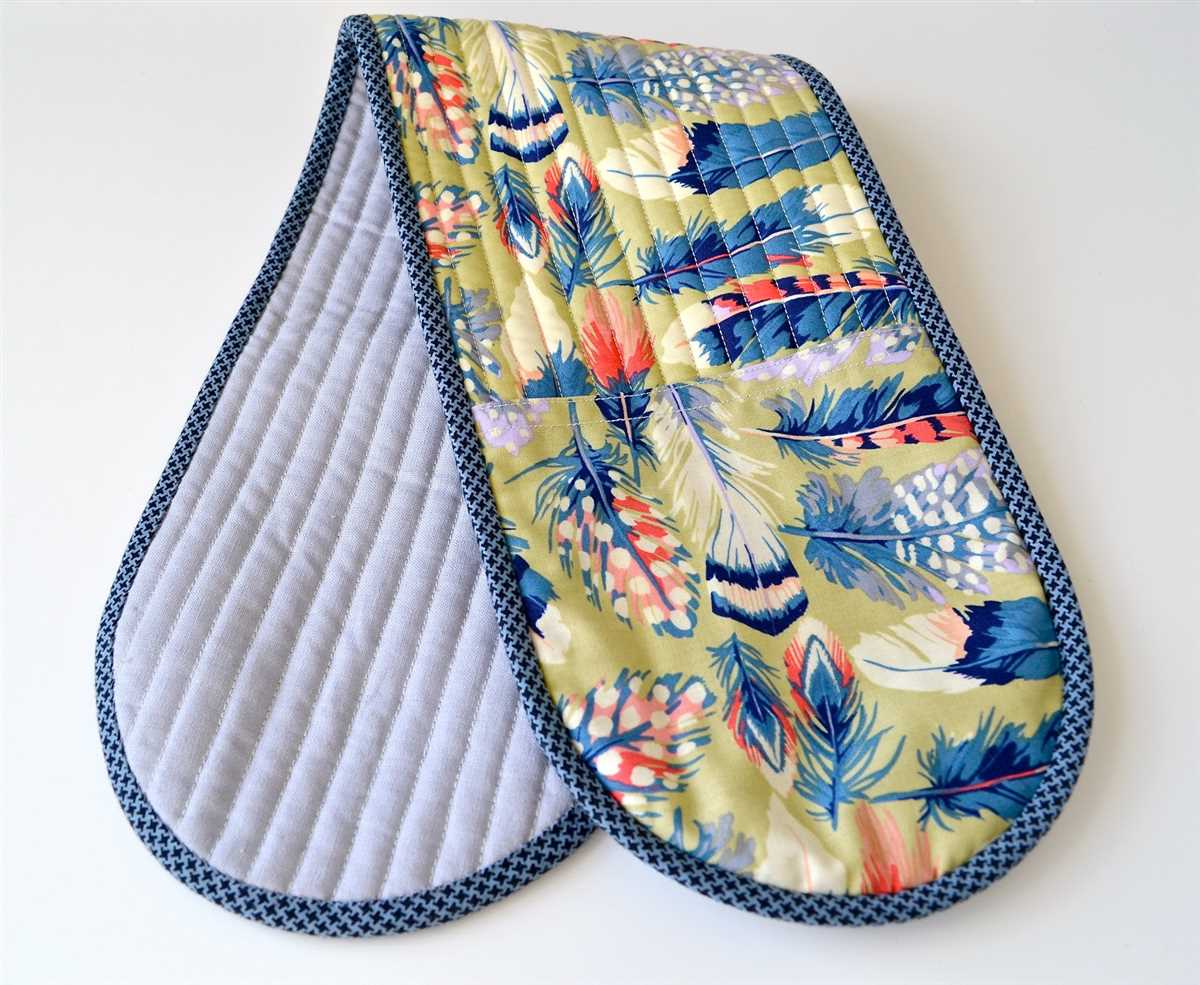 Double knit oven mitts pattern