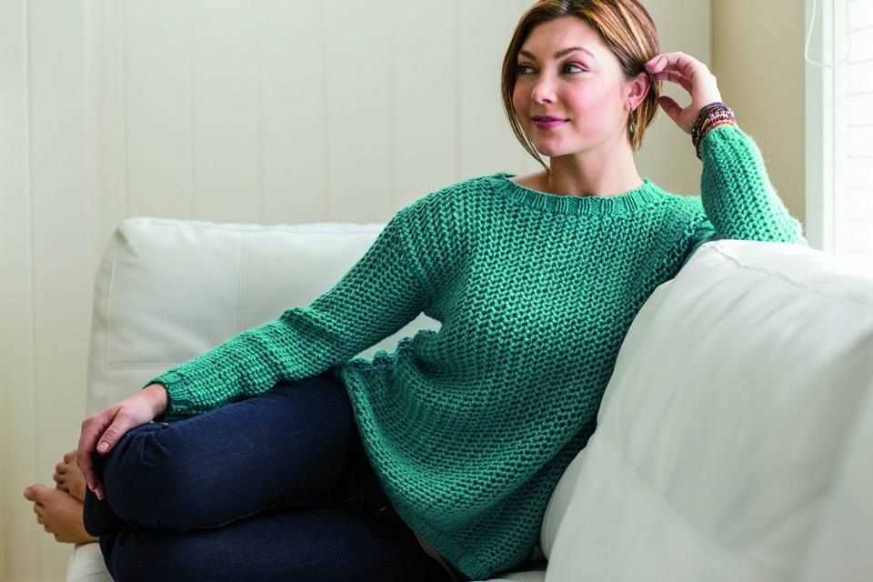 First knit sweater pattern
