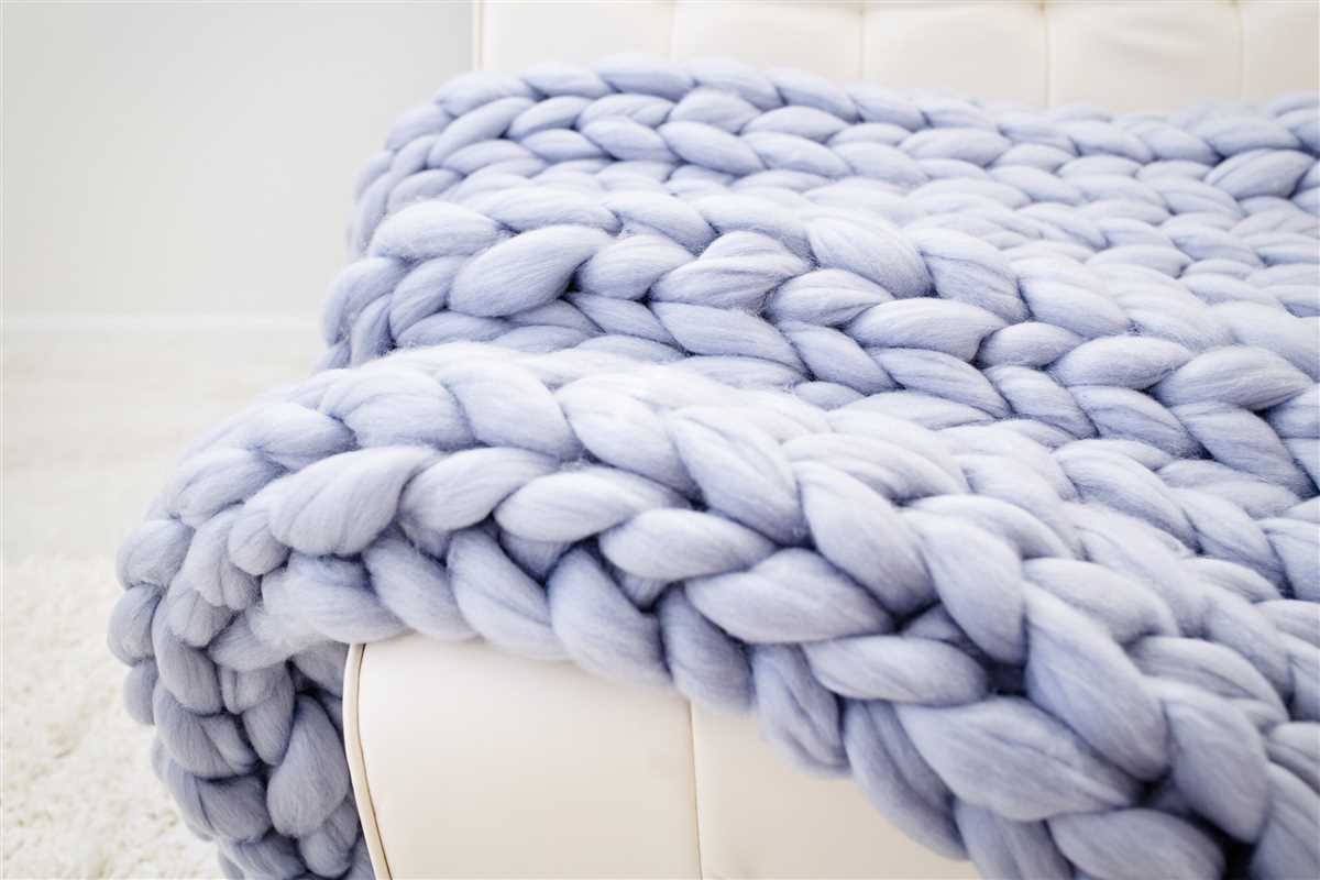 Knit blanket pattern super bulky yarn