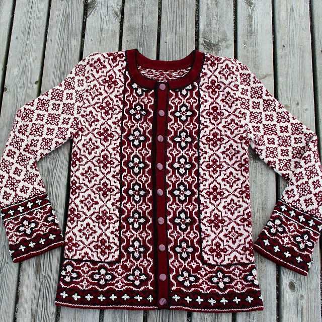 Christmas cardigan knitting patterns