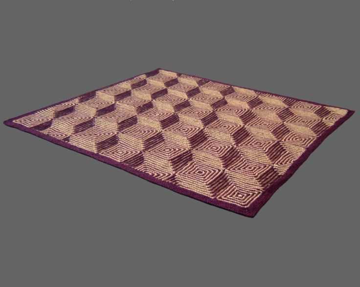 Illusion knitting patterns