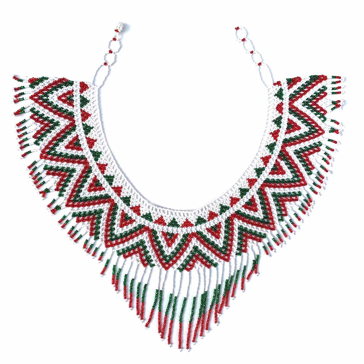 Knitting with beads patterns for necklaces