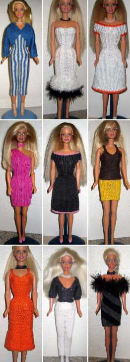 Free barbie clothes knitting patterns