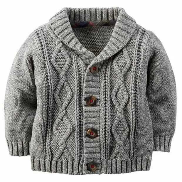 Free Pattern - Knit a Cozy Sweater for Your Infant Infant knit sweater pattern free