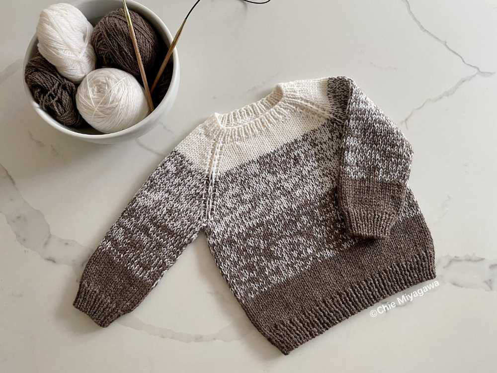 Infant knit sweater pattern free