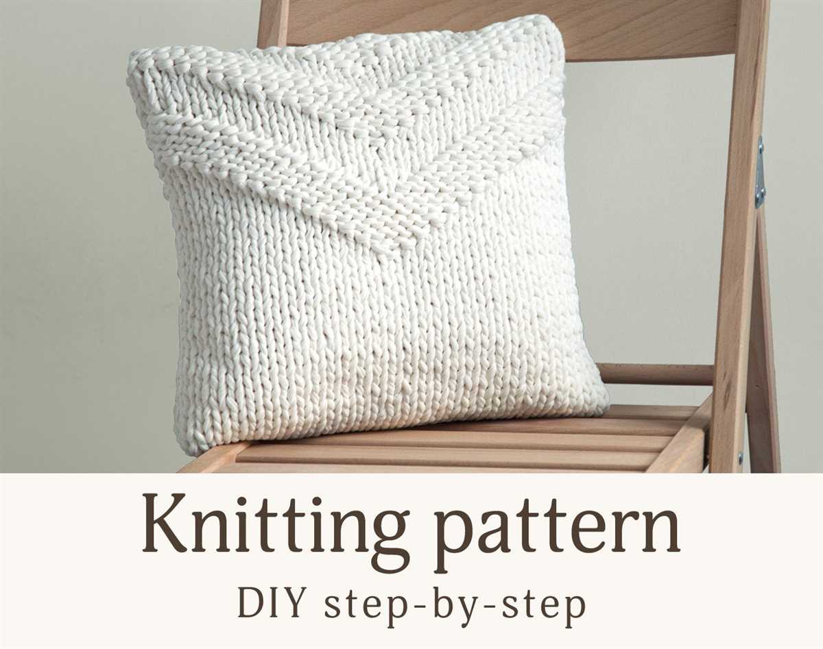 Knitted pillow patterns