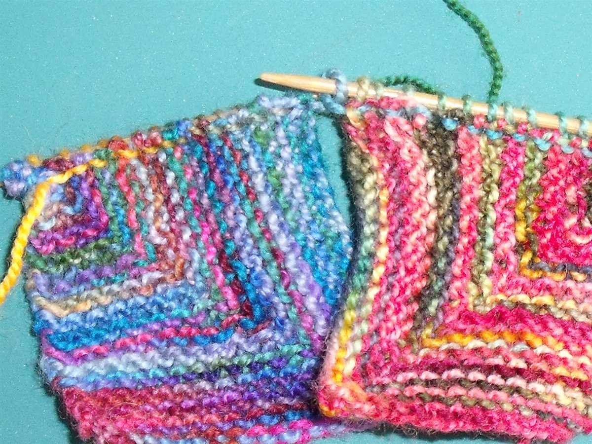 Knitted squares blanket pattern free