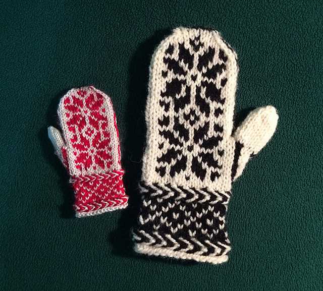 Mini mittens knitting pattern free