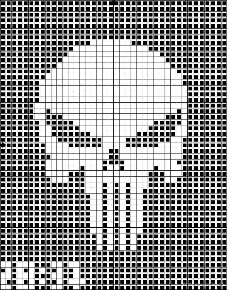 Create a Spooky Knitting Pattern with Skulls and Crossbones Skull and crossbones knitting pattern