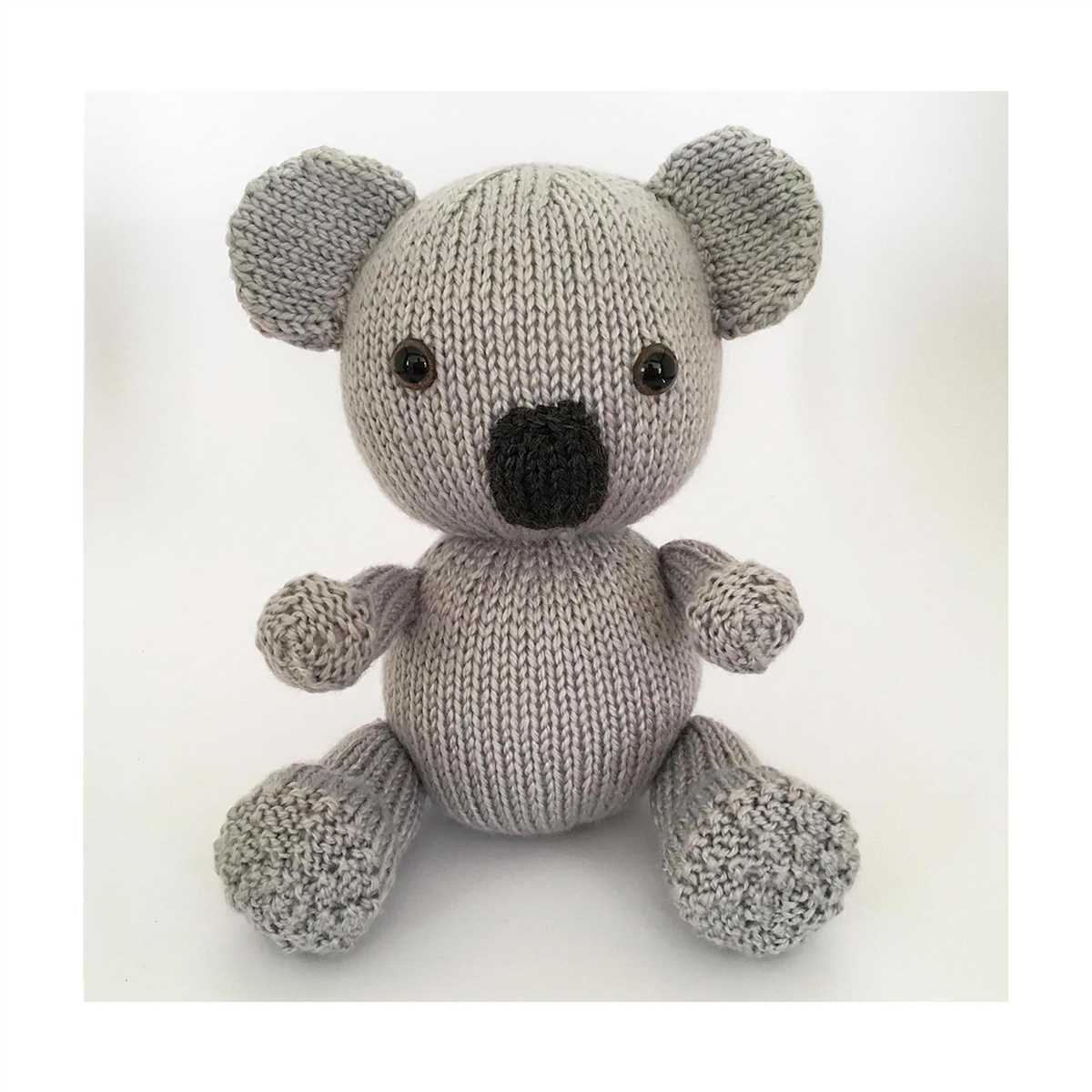 Free koala bear knitting pattern