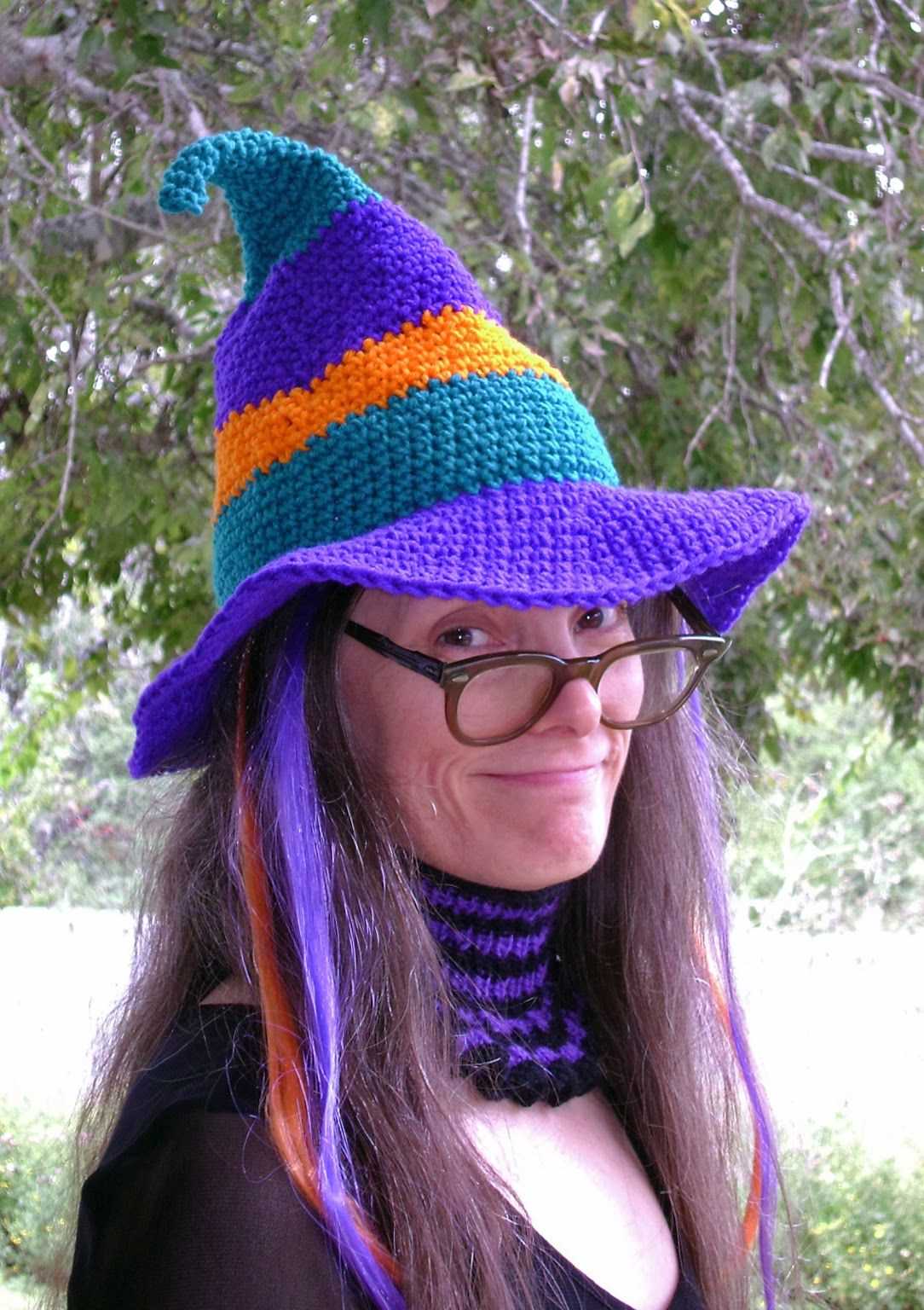 Floppy brim hat knitting pattern