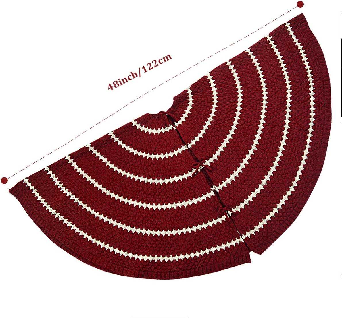 Pattern for knitted tree skirt