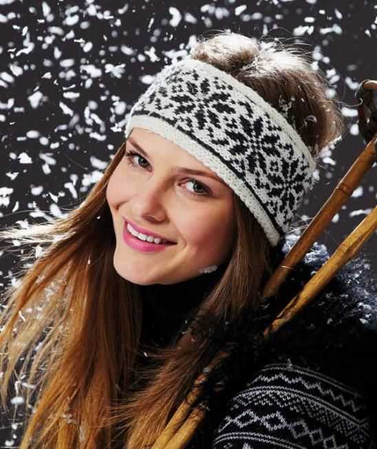 Knitting pattern for ladies headband