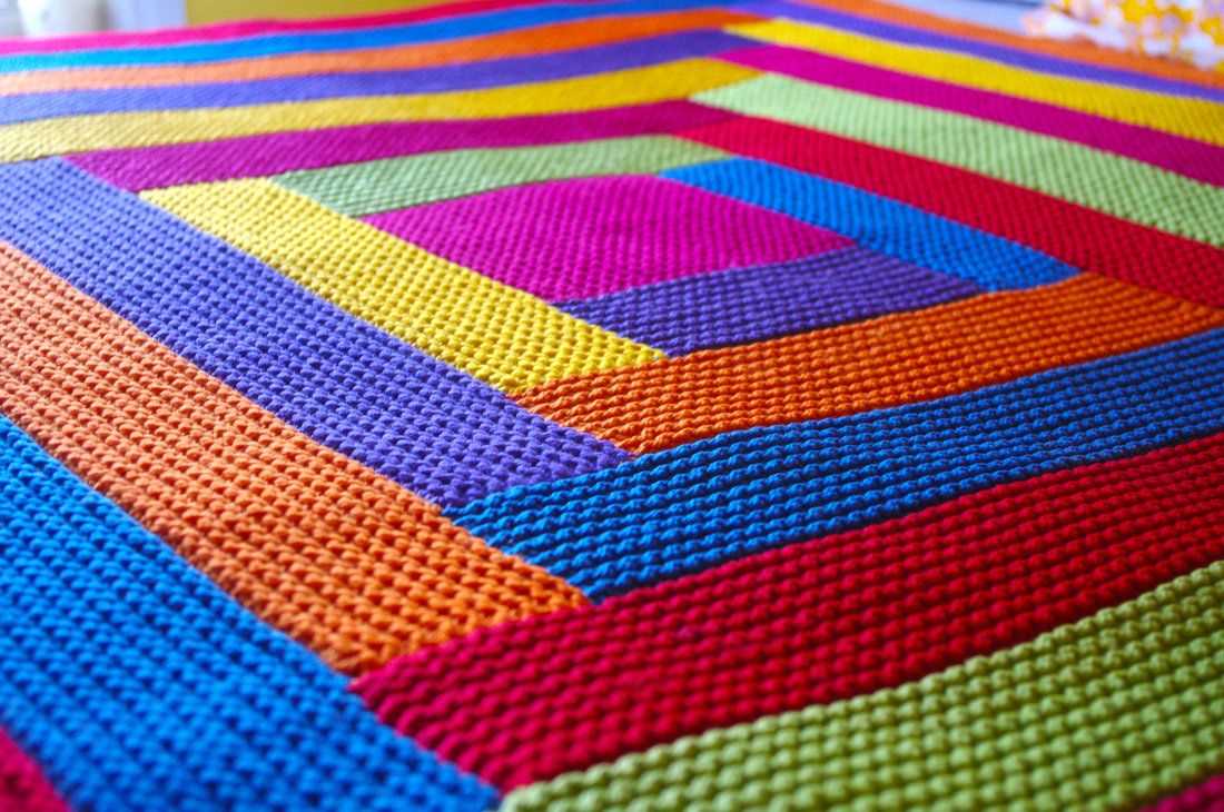 Knitted quilt patterns