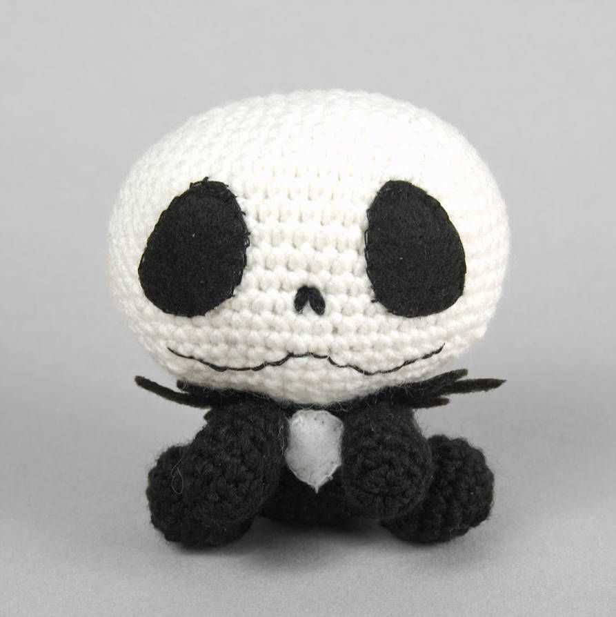 Jack skellington knit hat pattern