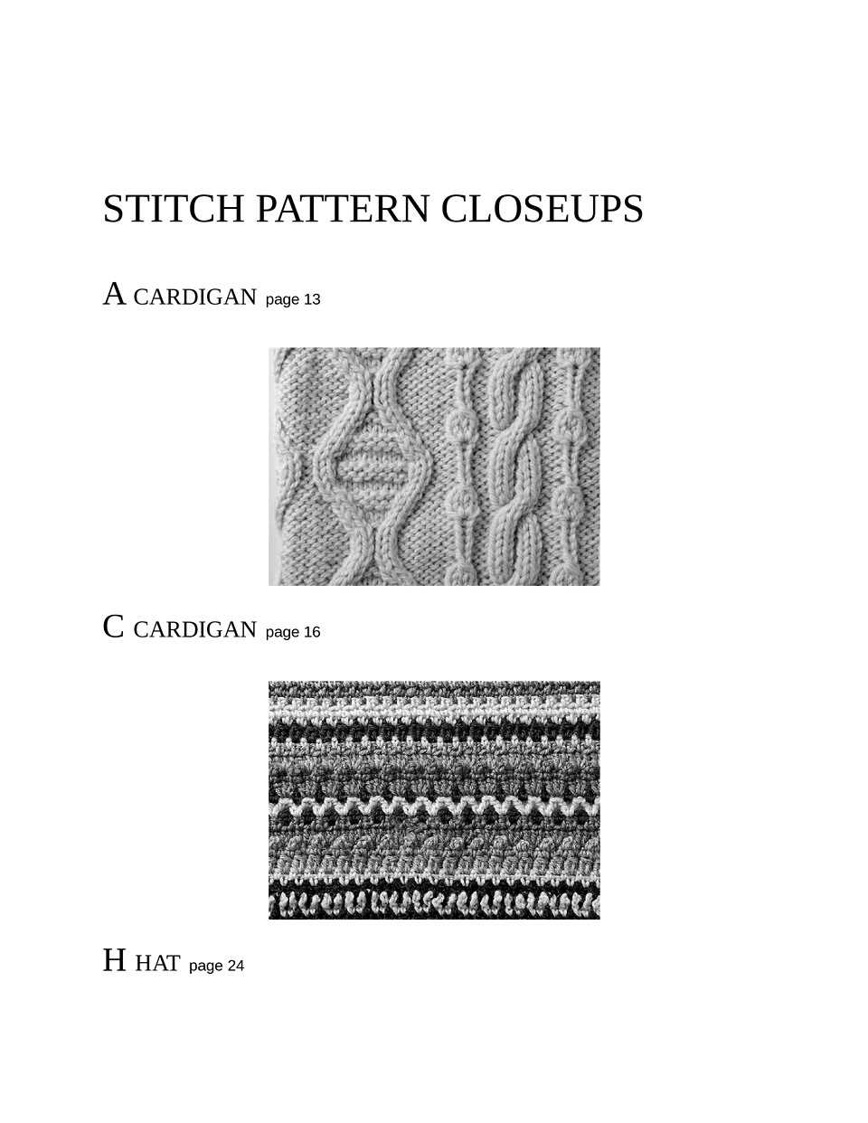 Japanese knitting patterns in english