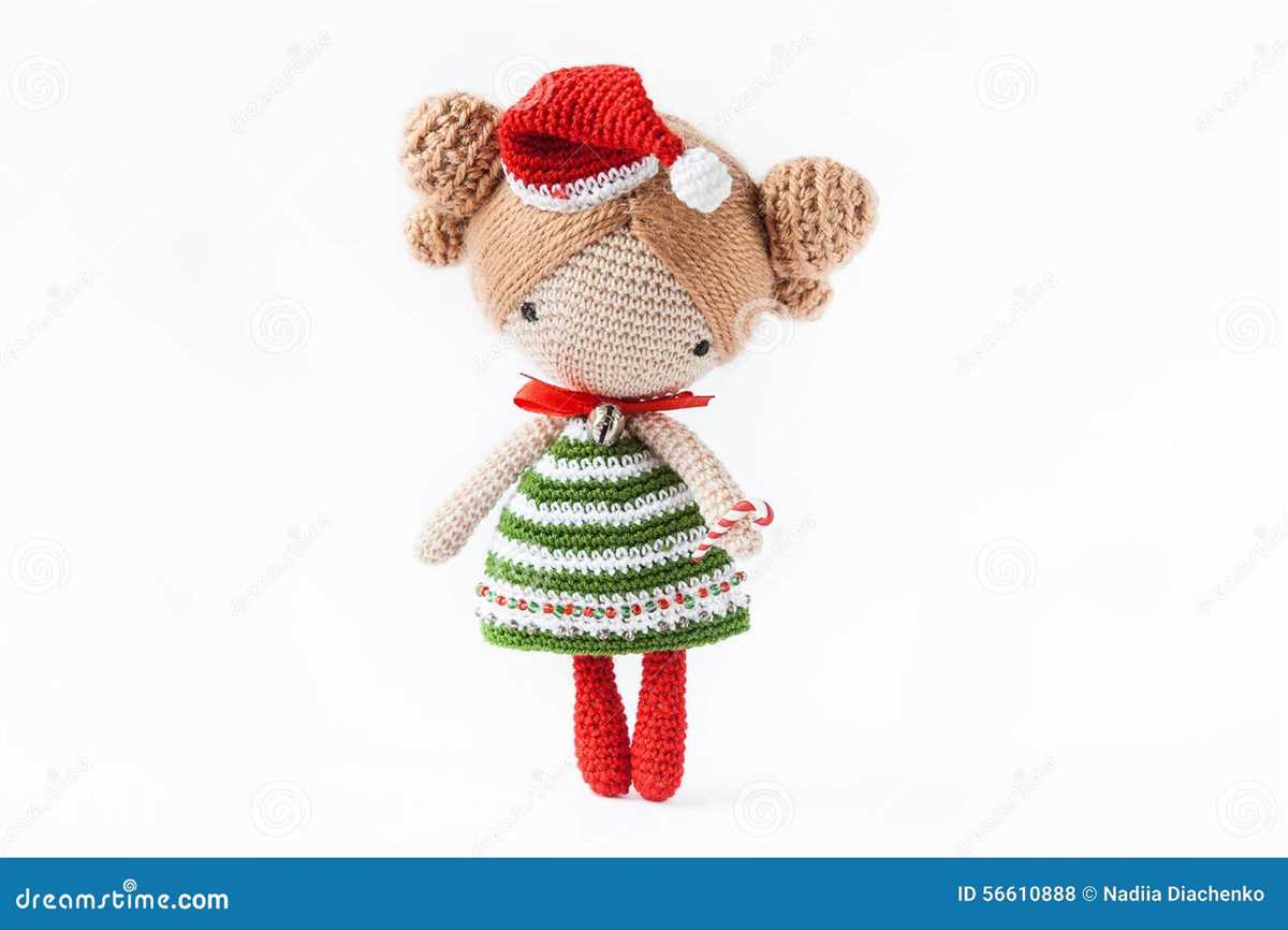 Small knitted doll free pattern