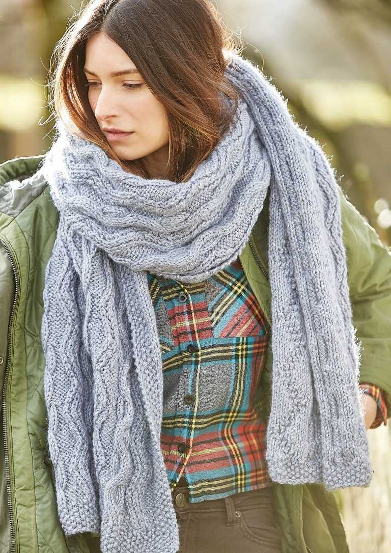 Ladies scarf knitting patterns
