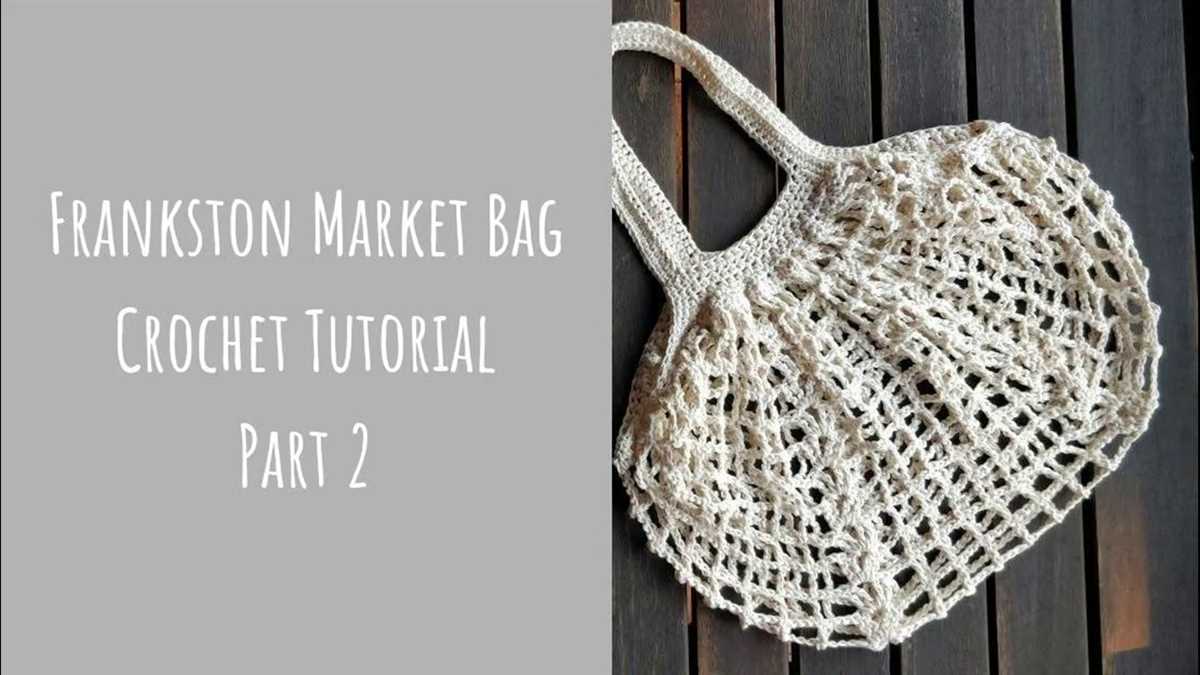 French market bag knitting pattern