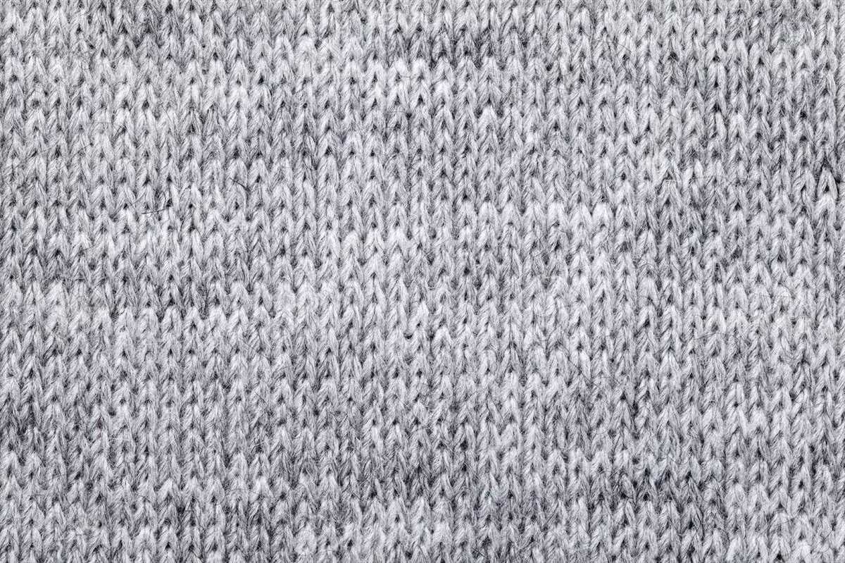 Jersey knit scarf pattern