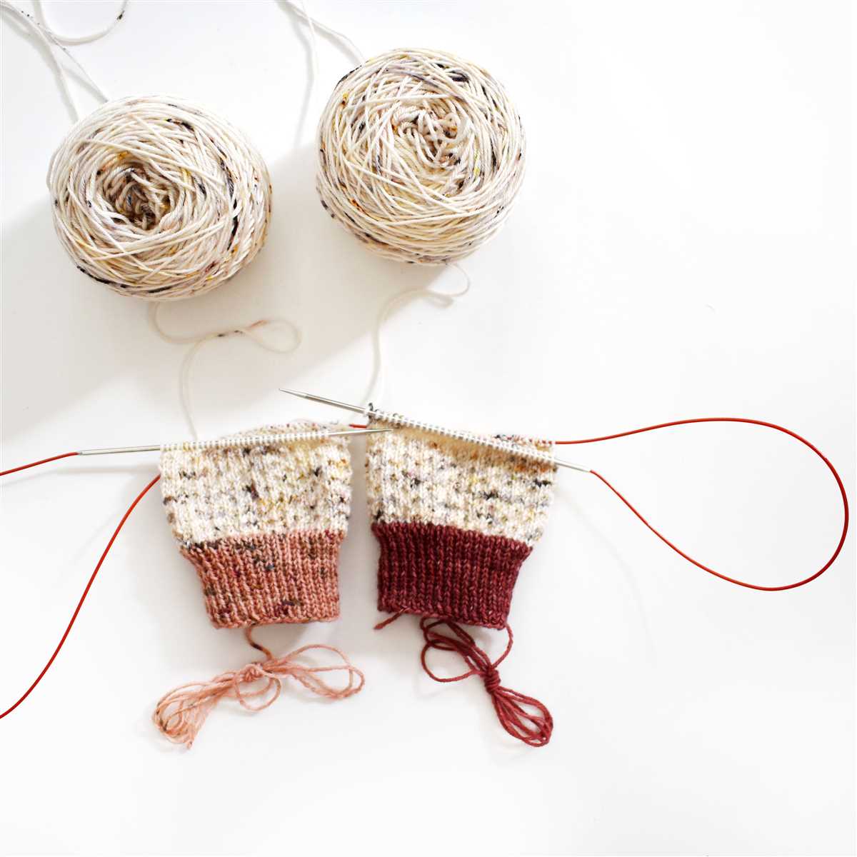 Sock pattern knitting circular needles