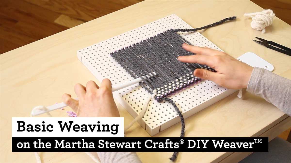Martha stewart loom knitting patterns