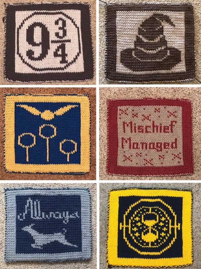 Harry potter knitting patterns book