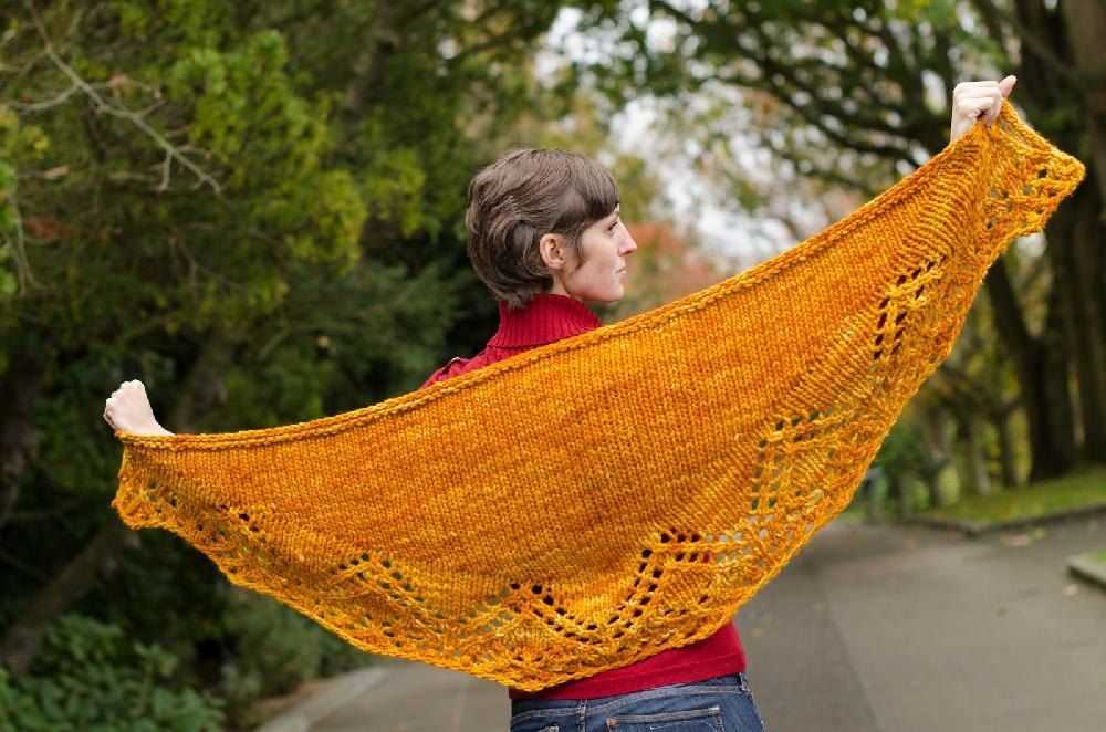 Free chunky shawl knitting patterns