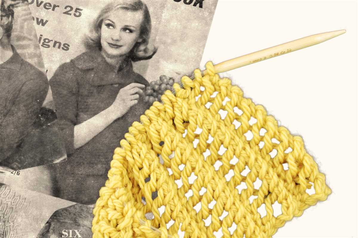 Beginner lace scarf knitting pattern