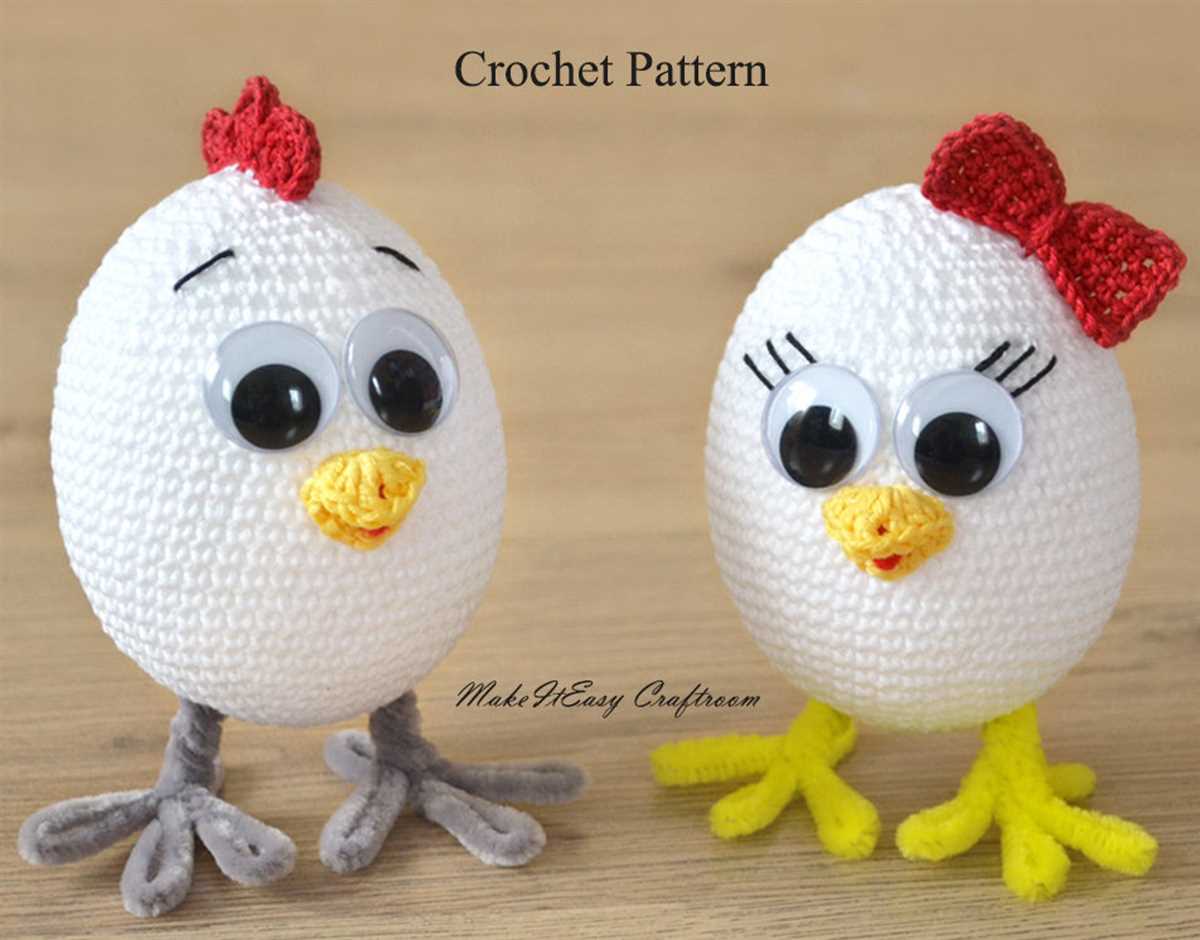 Easter chick knitting pattern
