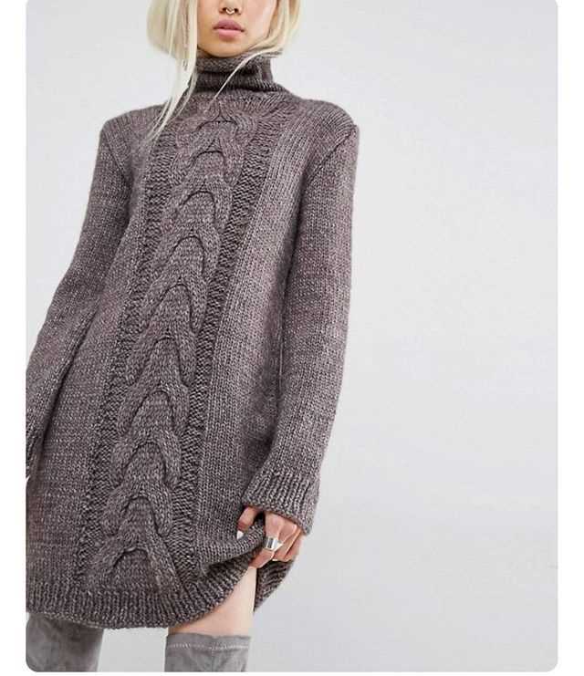 Cable knit jumper pattern