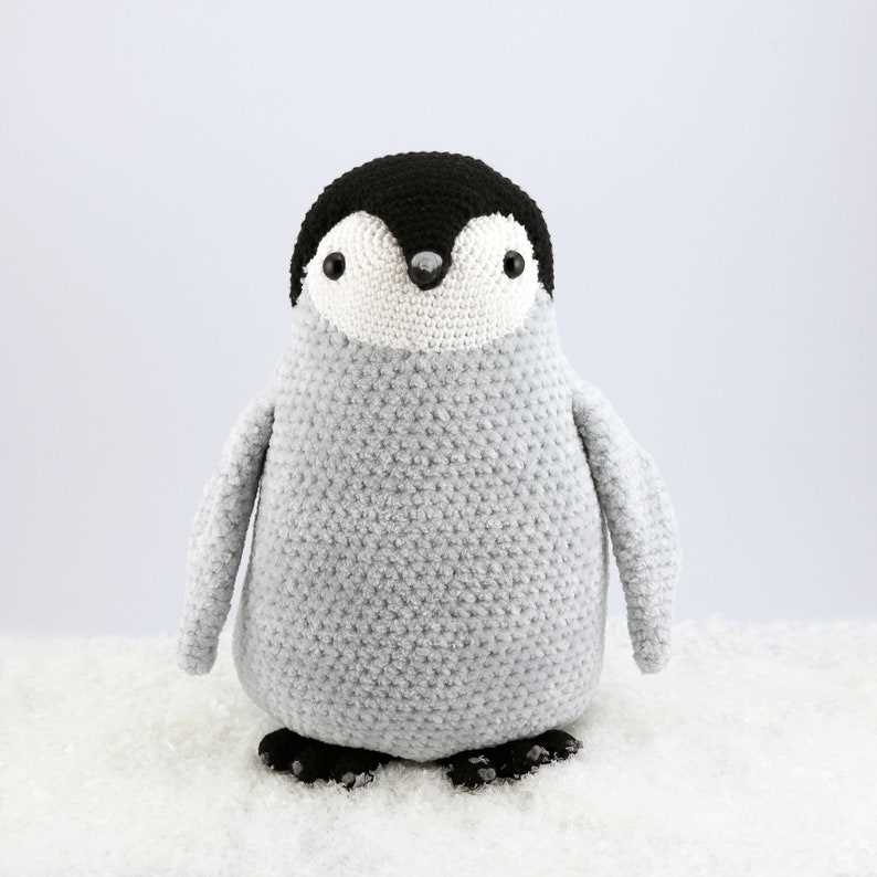 Knitted penguin toy pattern free