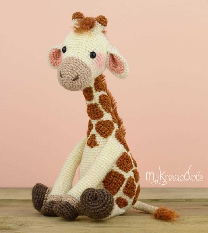 Easy giraffe knitting pattern