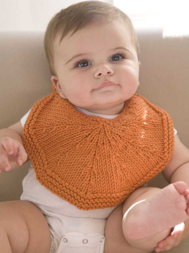 Knitted bib pattern free