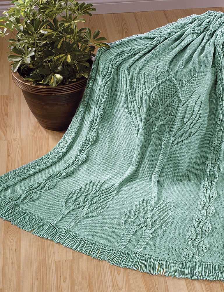 Free knit afghan pattern