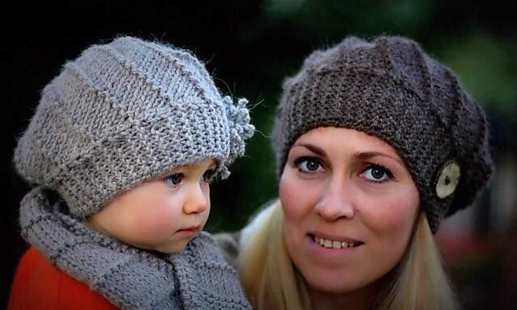 Hat and scarf knitting pattern