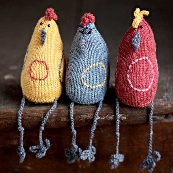 Jumpers for chickens knitting pattern