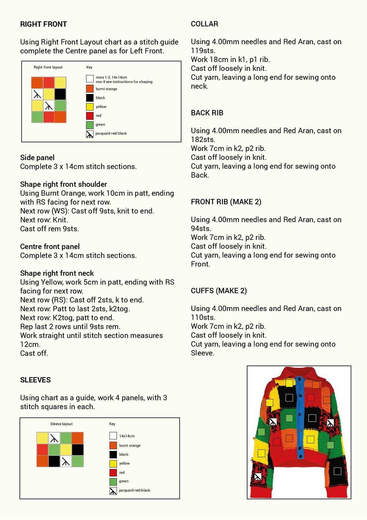 Jw anderson knit pattern
