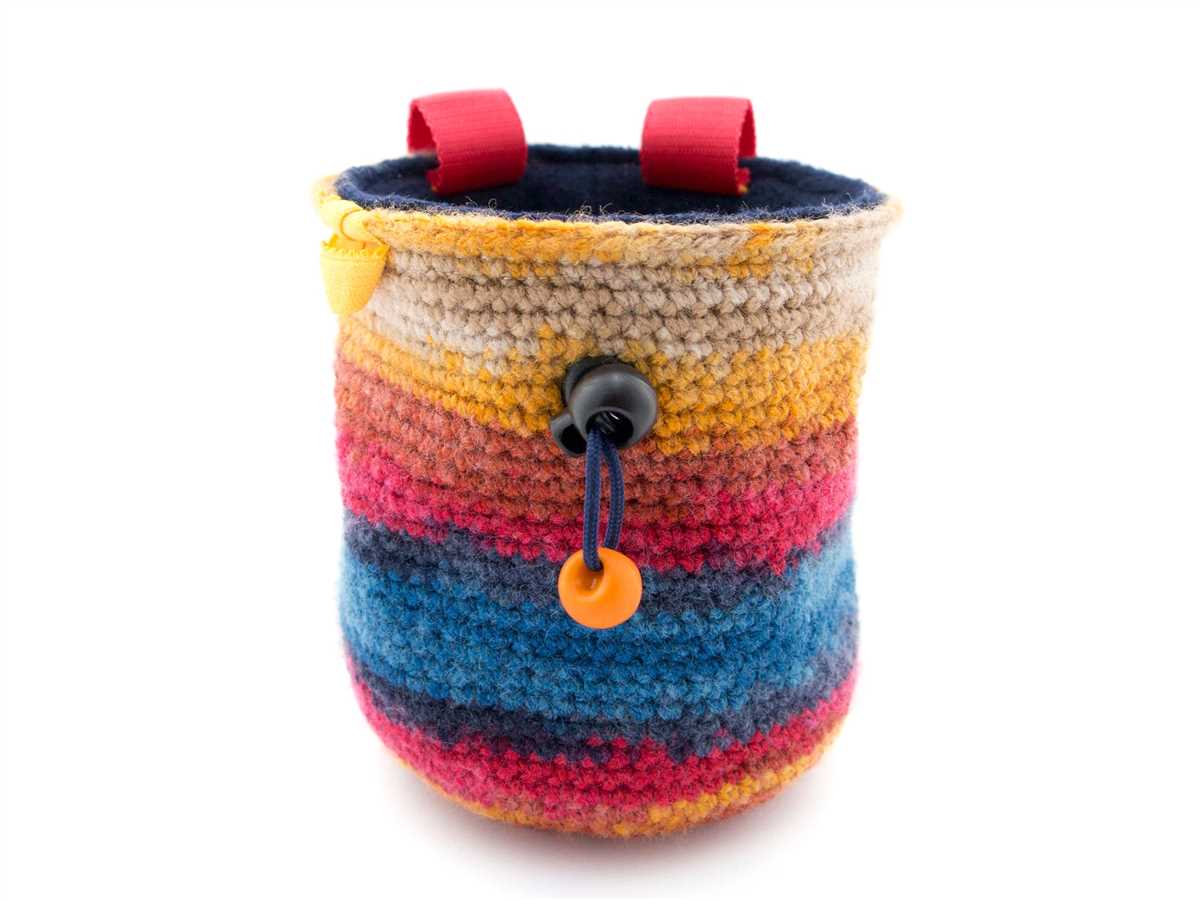 Knit chalk bag pattern