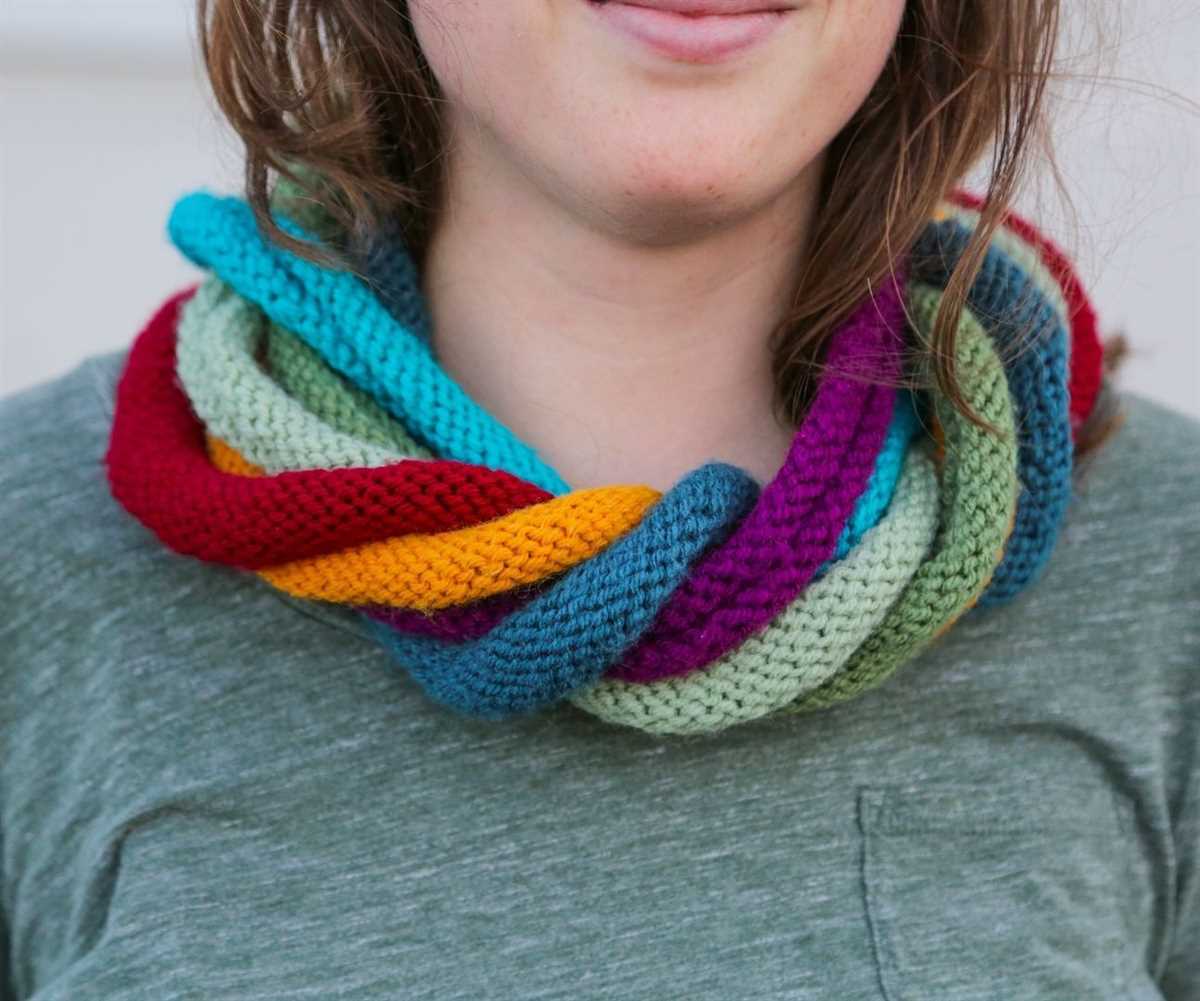 8 ply scarf knitting pattern free