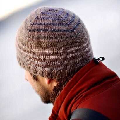 Knit hat pattern men
